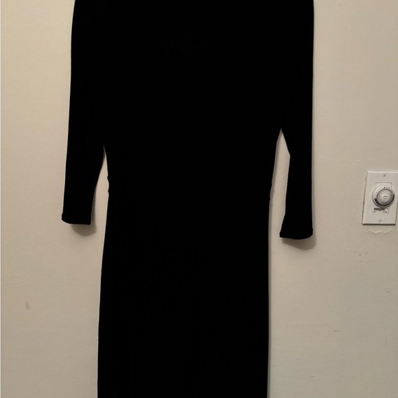 Vintage | Free people | v neck slit midi dress | size medium - Picture 4 of 5